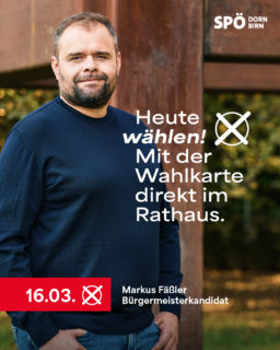 Am 16. März finden die Bürgermeister- und Gemeinderatswahlen statt. Gib schon heute deine Stimme ab – per Wahlkarte unmittelbar im Rathaus. #dornbirn #dornbirnerspoe #Gemeinderatswahlen #gemeinderatswahlen #gemeinderatswahlen2025 #wahlen #Wahlen2025