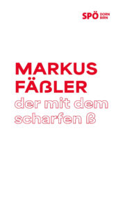 am 30. März entscheidet Ihr, wer als Bürgermeister die Zukunft
unserer Stadt maßgeblich gestalten wird. Eure Stimme für Markus Fäßler. ✅